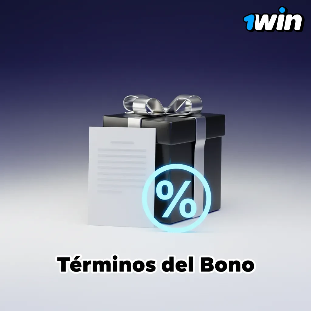 Cartel de Términos del Bono: 18+ Chile, una cuenta, KYC, tope CLP 5.000, 14 días, contribución de juegos y rollover.