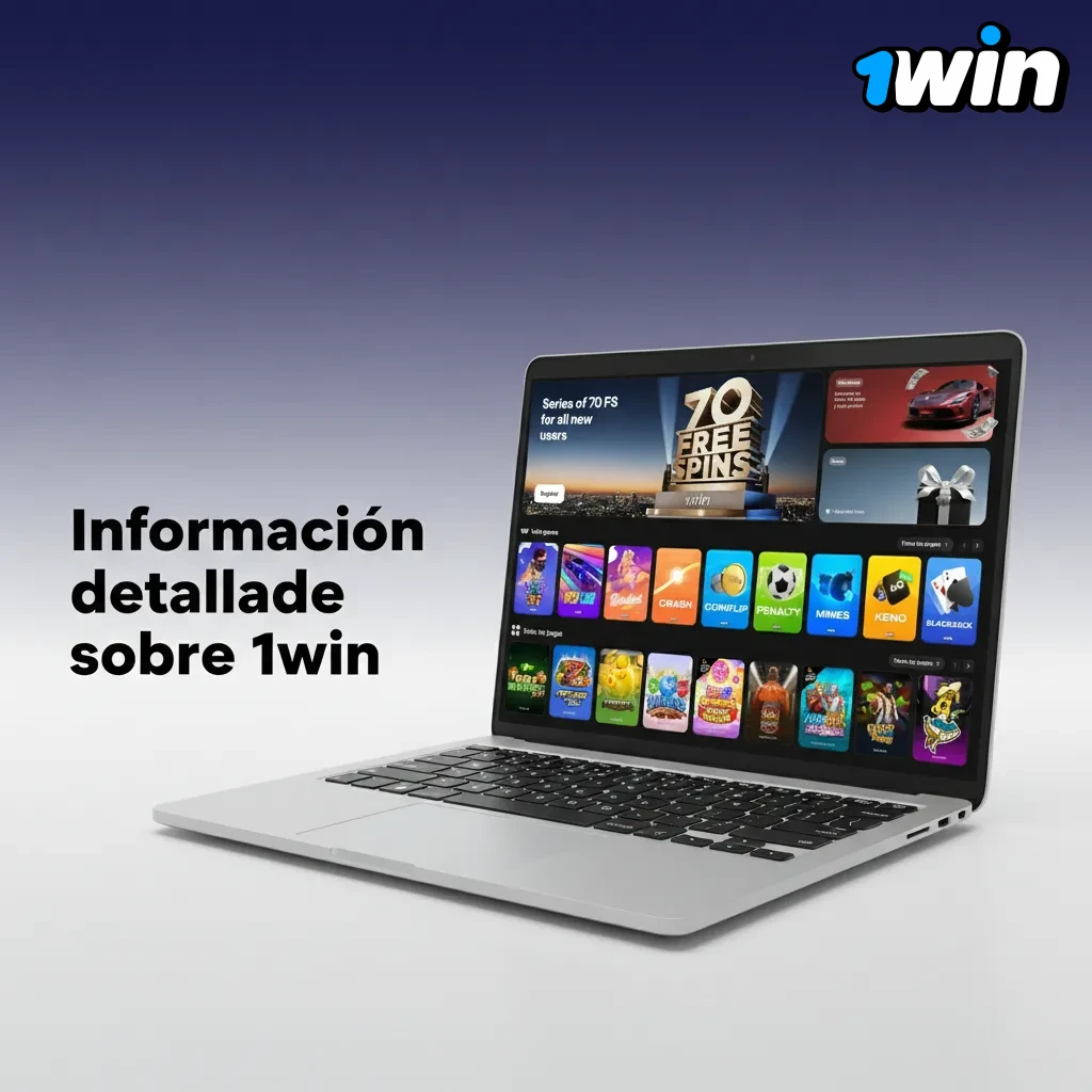 Infografía de 1win: apuestas deportivas y en vivo, app iOS/Android, cash out, TLS y 2FA, CLP, promociones y juego responsable