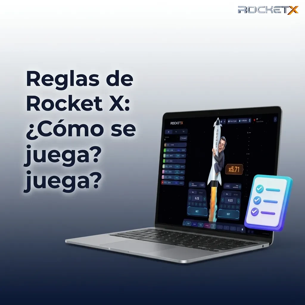 Reglas de Rocket X: cohete y multiplicador suben desde 1.00x; retira a tiempo. Ajusta apuesta y auto cashout.