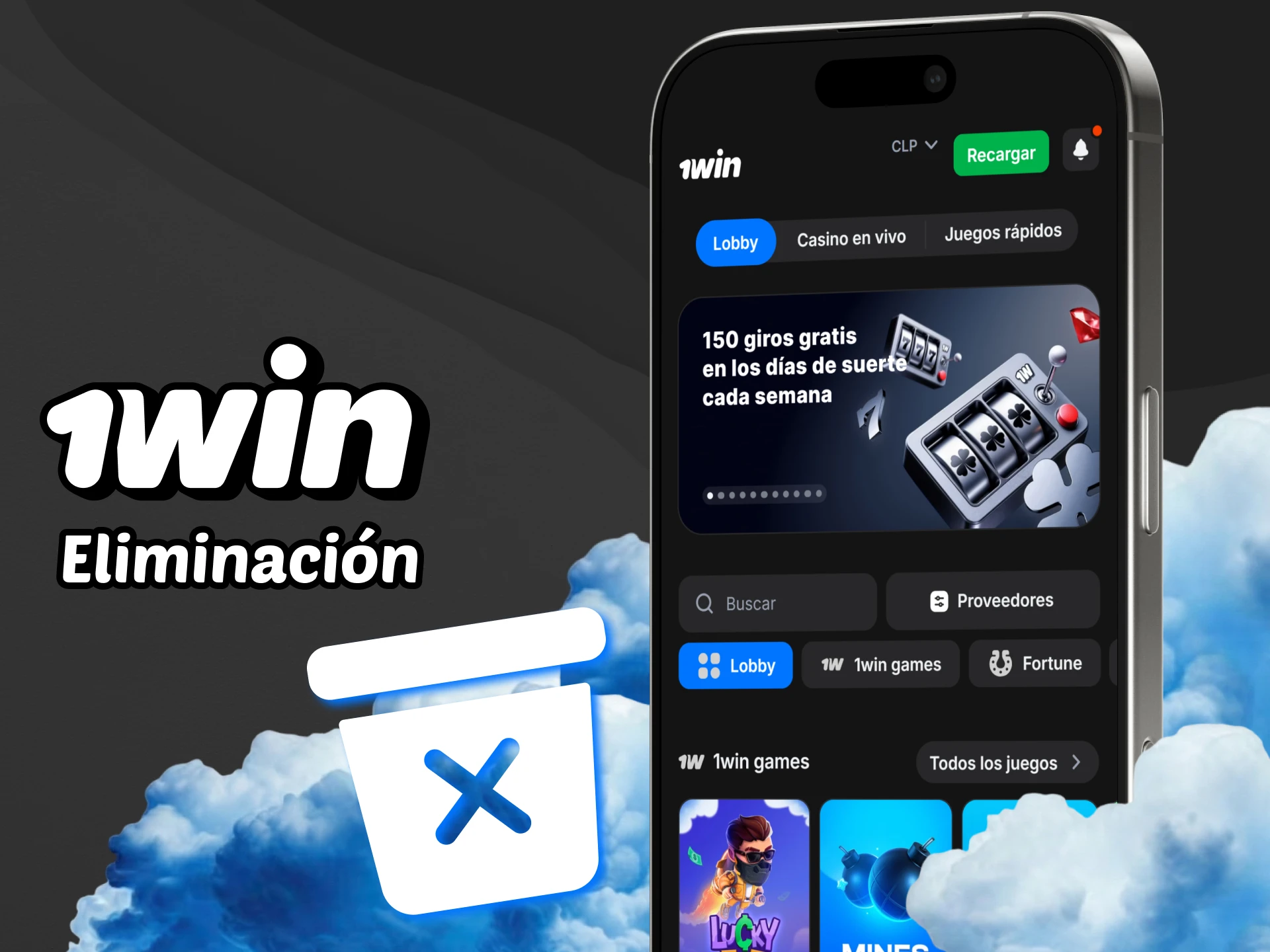 Descubre cómo eliminar la aplicación 1win de tu dispositivo.