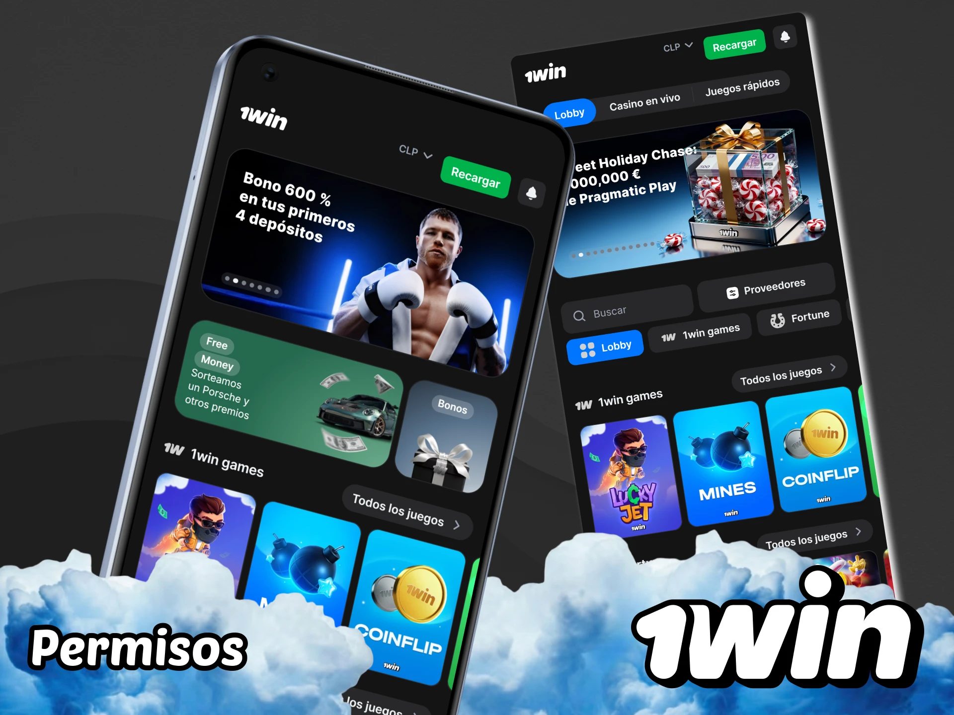 Infórmate sobre los permisos necesarios para la aplicación 1win.