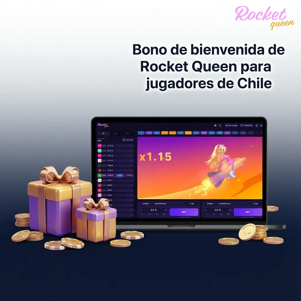Banner 1win: bono bienvenida Chile, hasta 600% en 4 depósitos para Rocket Queen. Min dep. CLP 5.000. Rollover x35