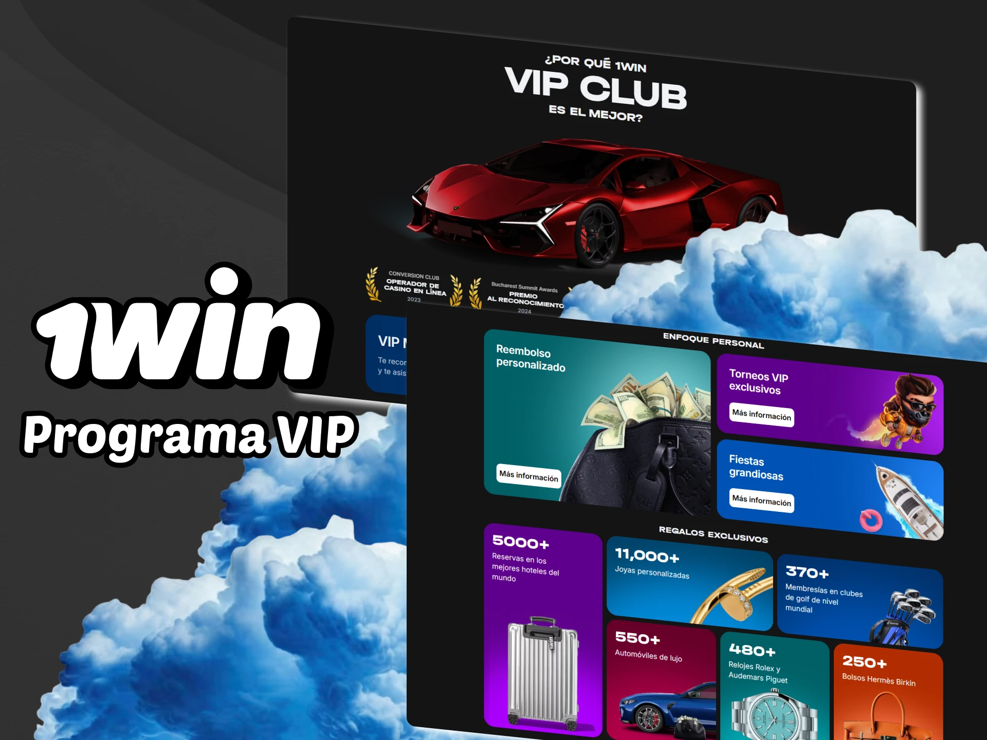 Disfruta de las ventajas del programa VIP de 1win.