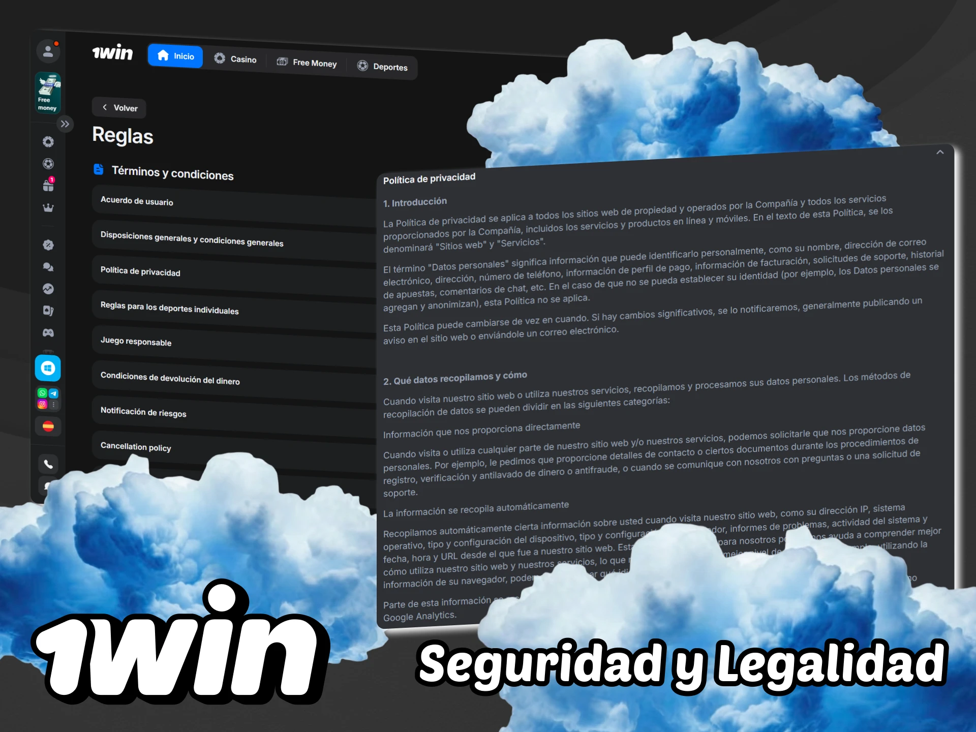 1win es una plataforma legal y segura en Chile.