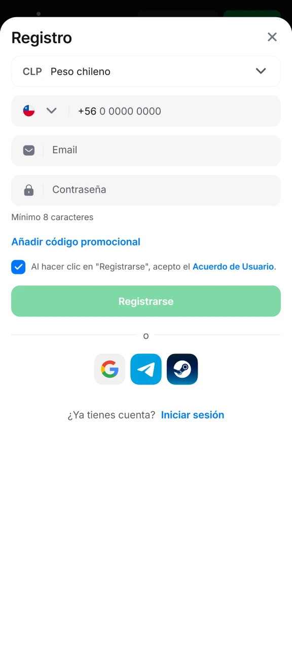 Regístrese en la aplicación oficial de 1win para acceder a las apuestas sin límites.