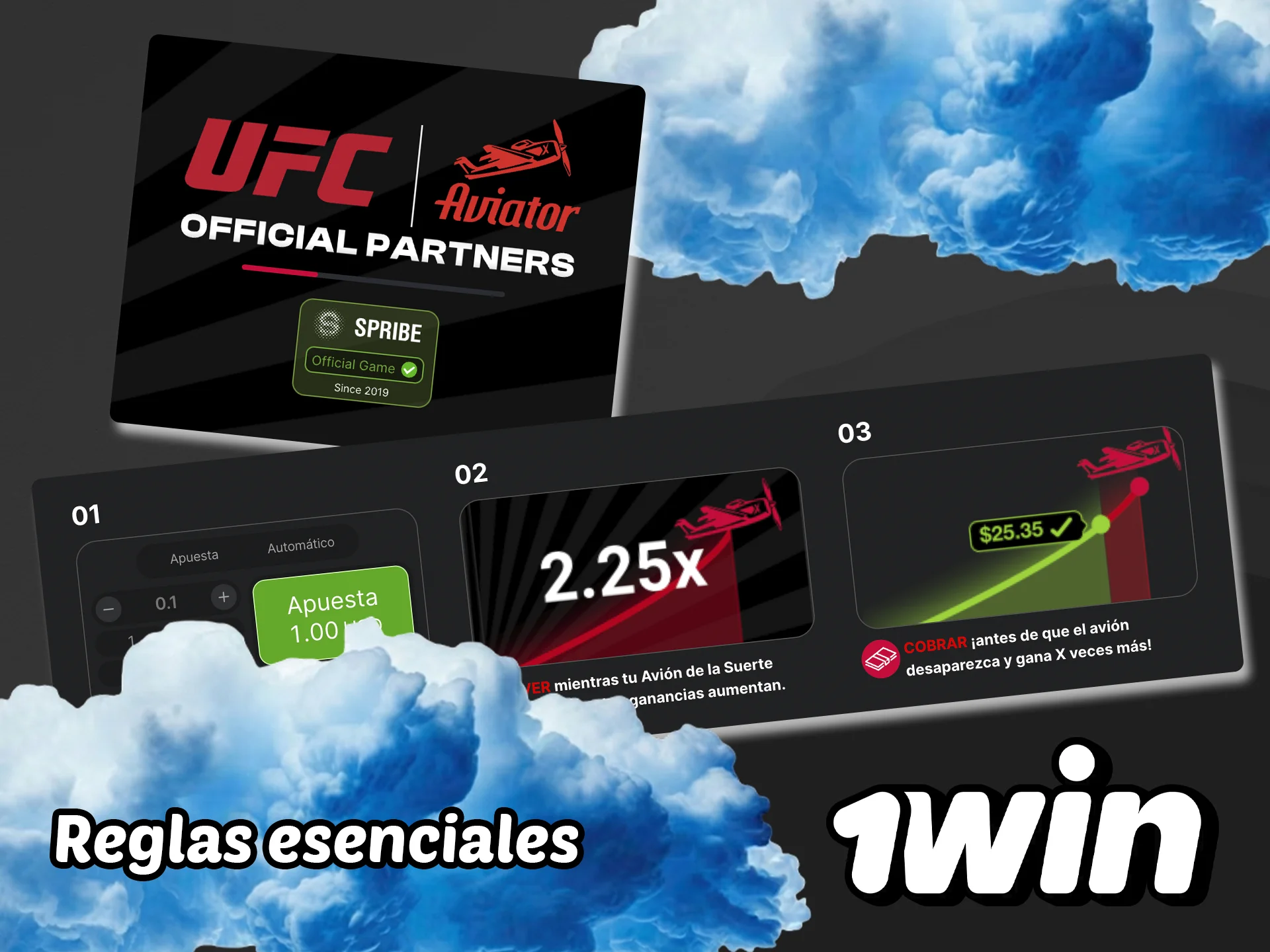 Aprende todas las reglas básicas del juego Aviator del casino 1win.