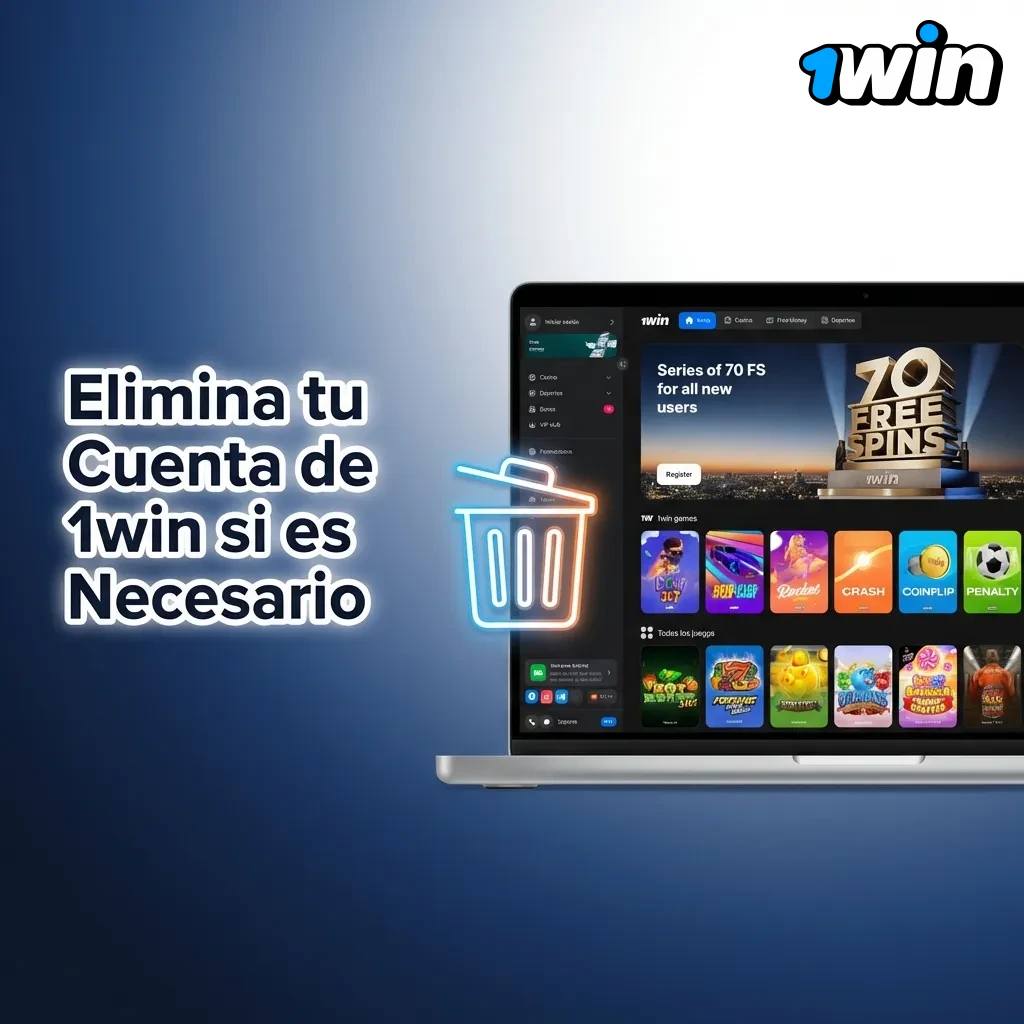 Pasos para cerrar cuenta en 1win: configuración, opción eliminar, confirmación y soporte