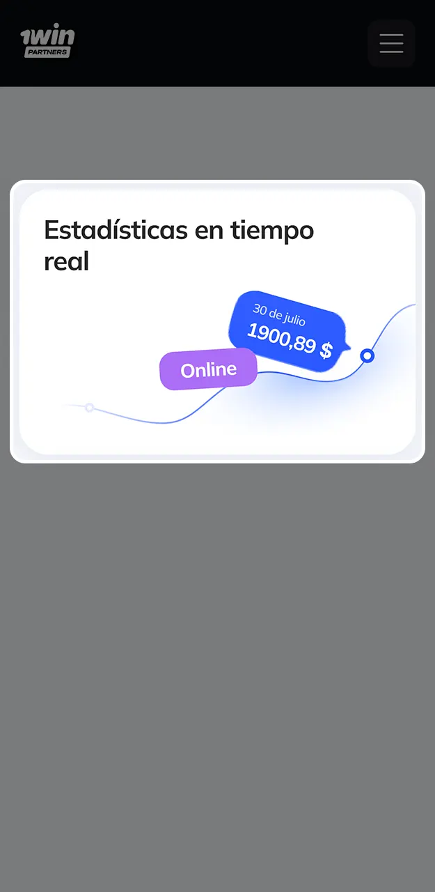 Consulta con un gestor personal los porcentajes de comisión disponibles en 1win.
