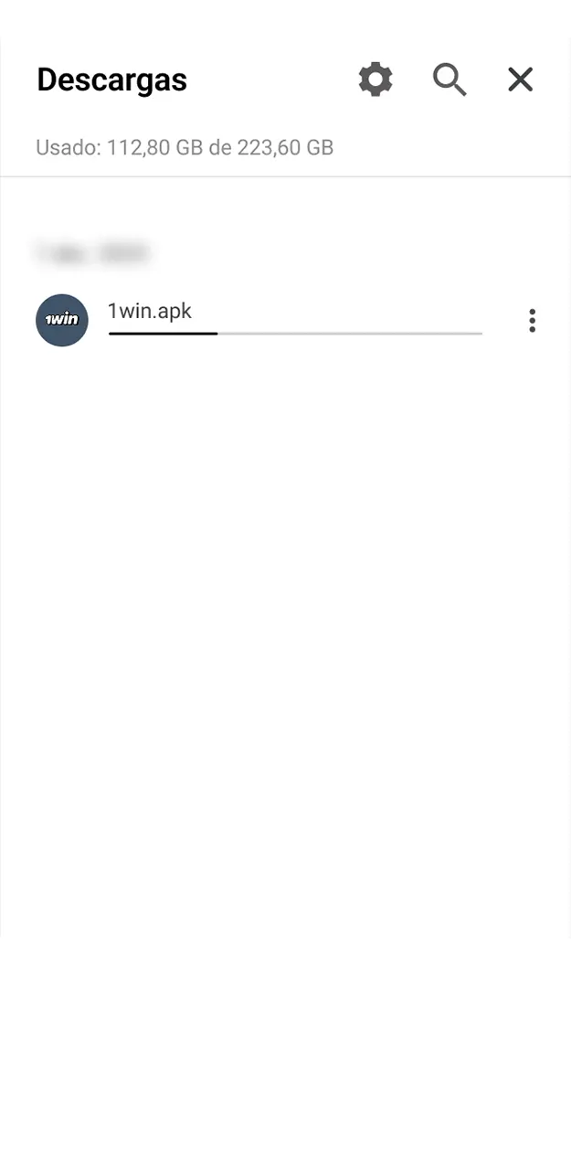 Ejecuta el instalador en tu dispositivo para acceder rápidamente a Balloon en 1win.