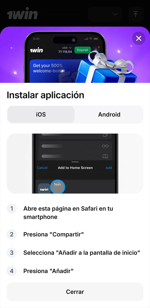 Descarga la aplicación y juega a Balloon en 1win.