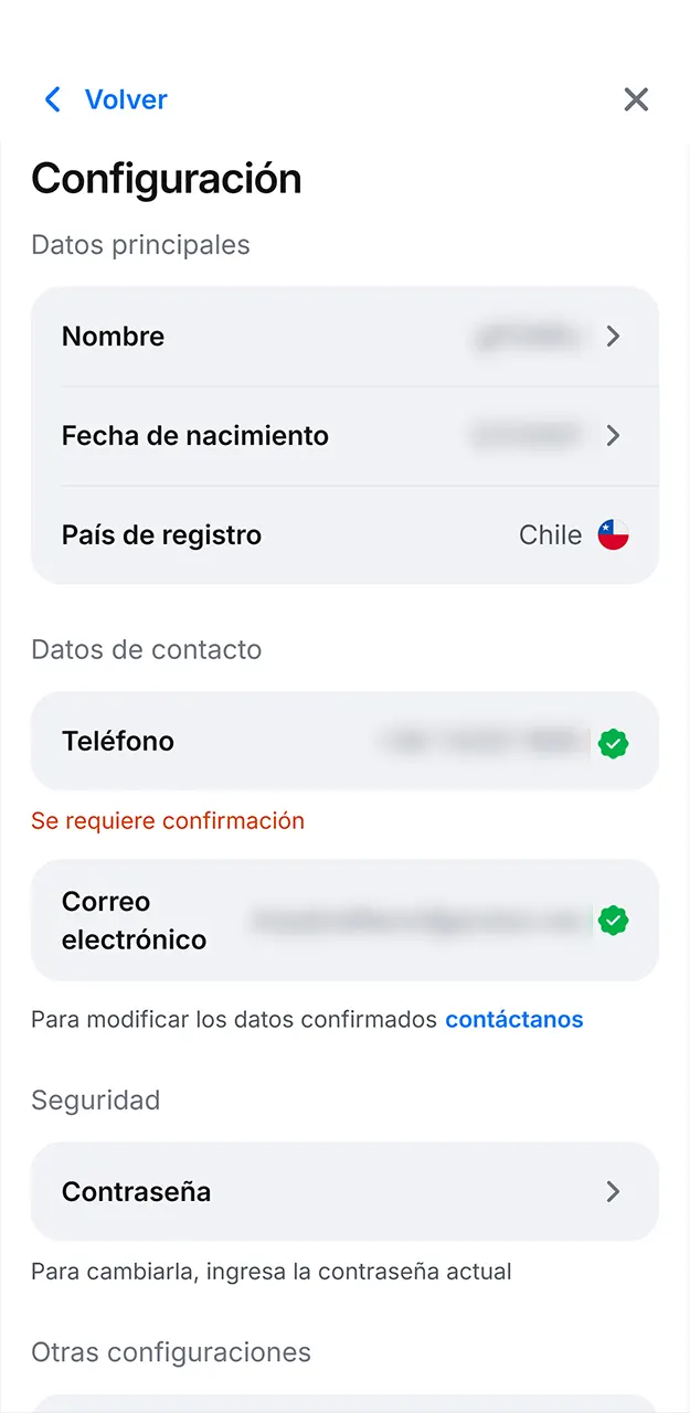 Confirma tu identidad para retirar tus ganancias obtenidas en Balloon de 1win.