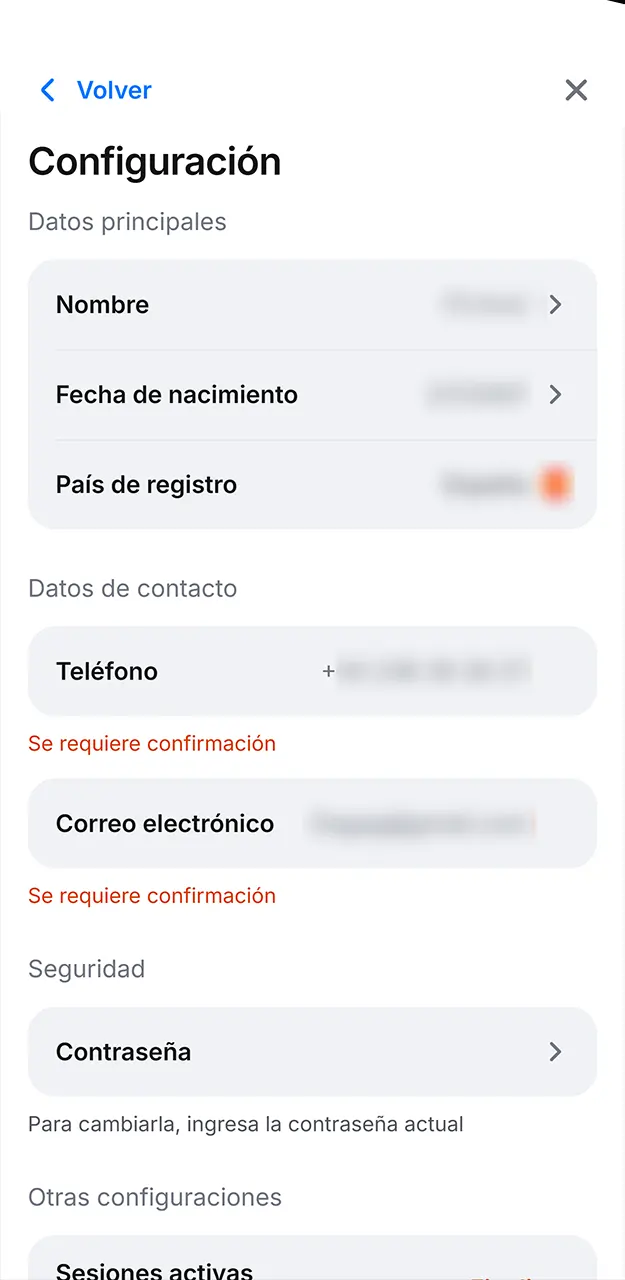 Confirma tu identidad para retirar tus ganancias obtenidas en Balloon de 1win.