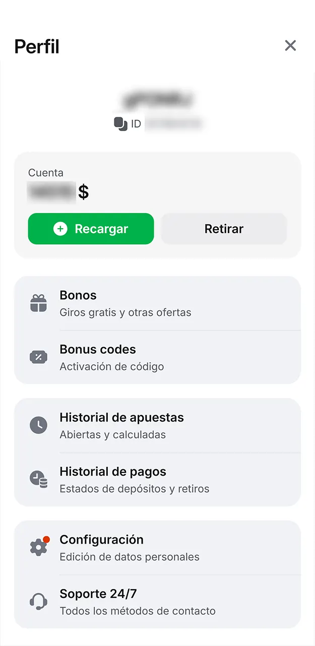 Confirma tu identidad para retirar tus ganancias obtenidas en Mines de 1win.