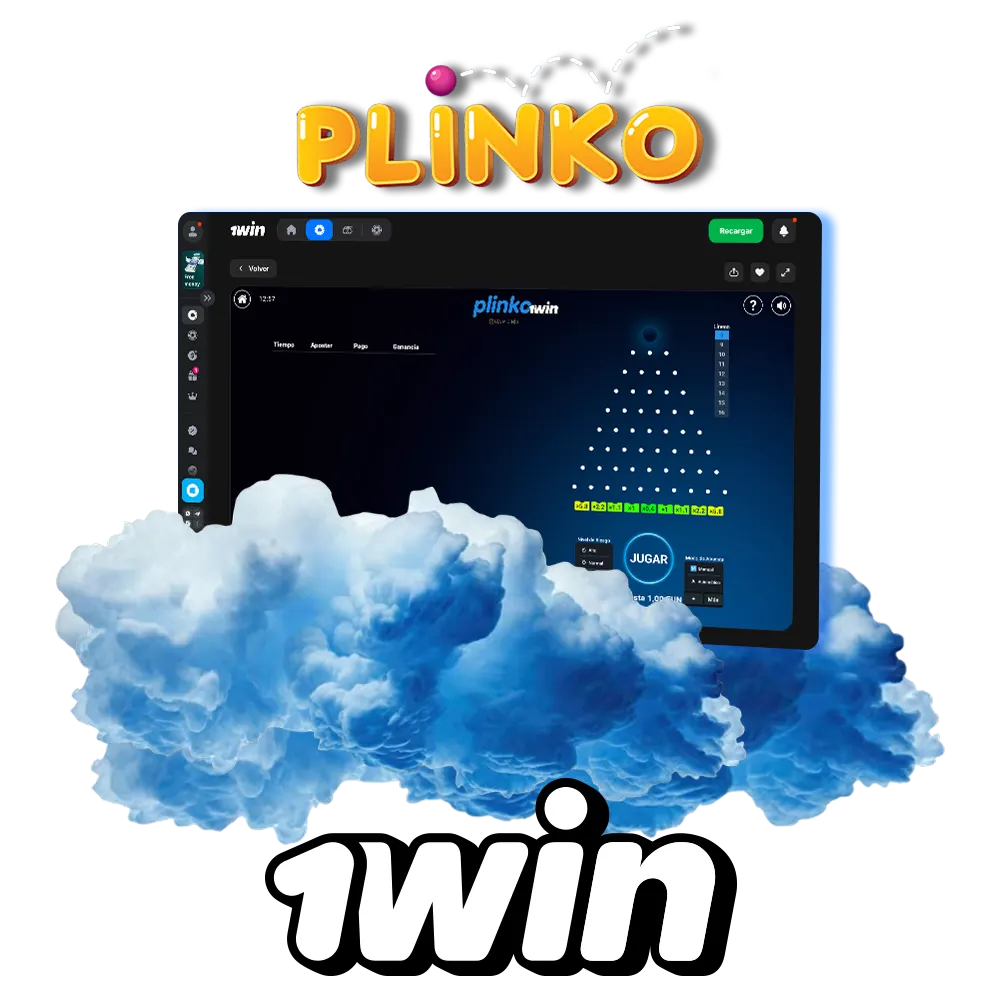 Recarga tu cuenta y juega al Plinko de 1win.