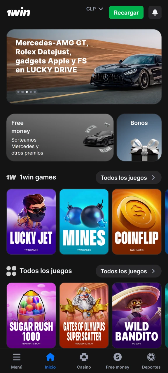 Abre tu cuenta en 1win y empieza a apostar.