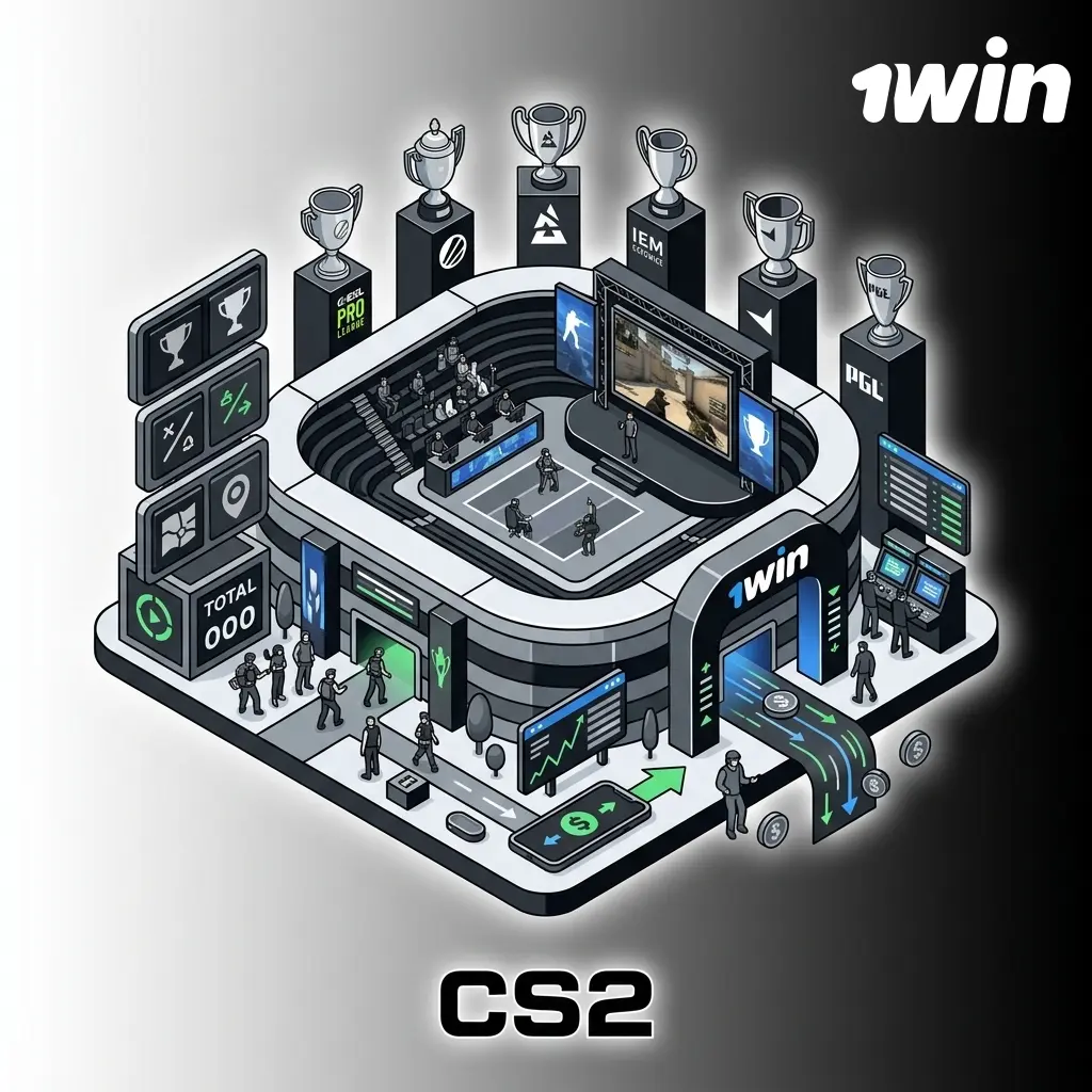 Apuestas en CS2 Counter-Strike 2 con mercados en vivo en ESL Pro League, BLAST Premier e IEM Katowice en 1win