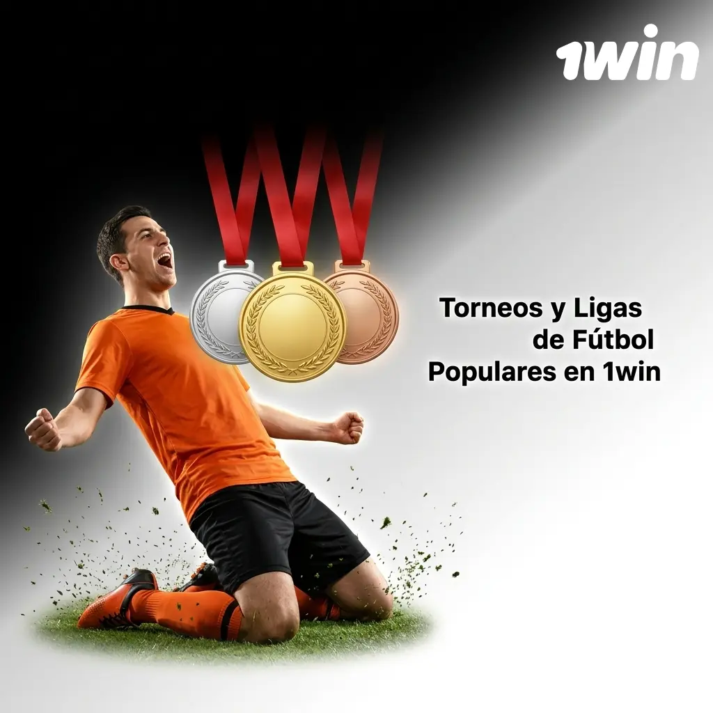 Torneos de fútbol en 1win: Champions League, FIFA World Cup, Copa Libertadores y más ligas populares